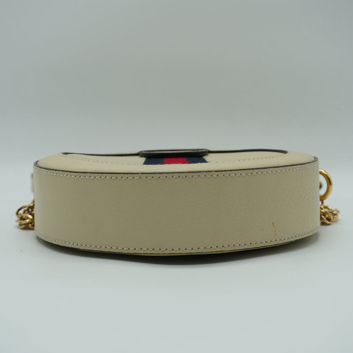 Gucci	Ophidia Round Shoulder Bag Mini white GHW
