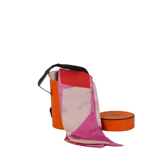 Hermes	Twilly Scarf Pink