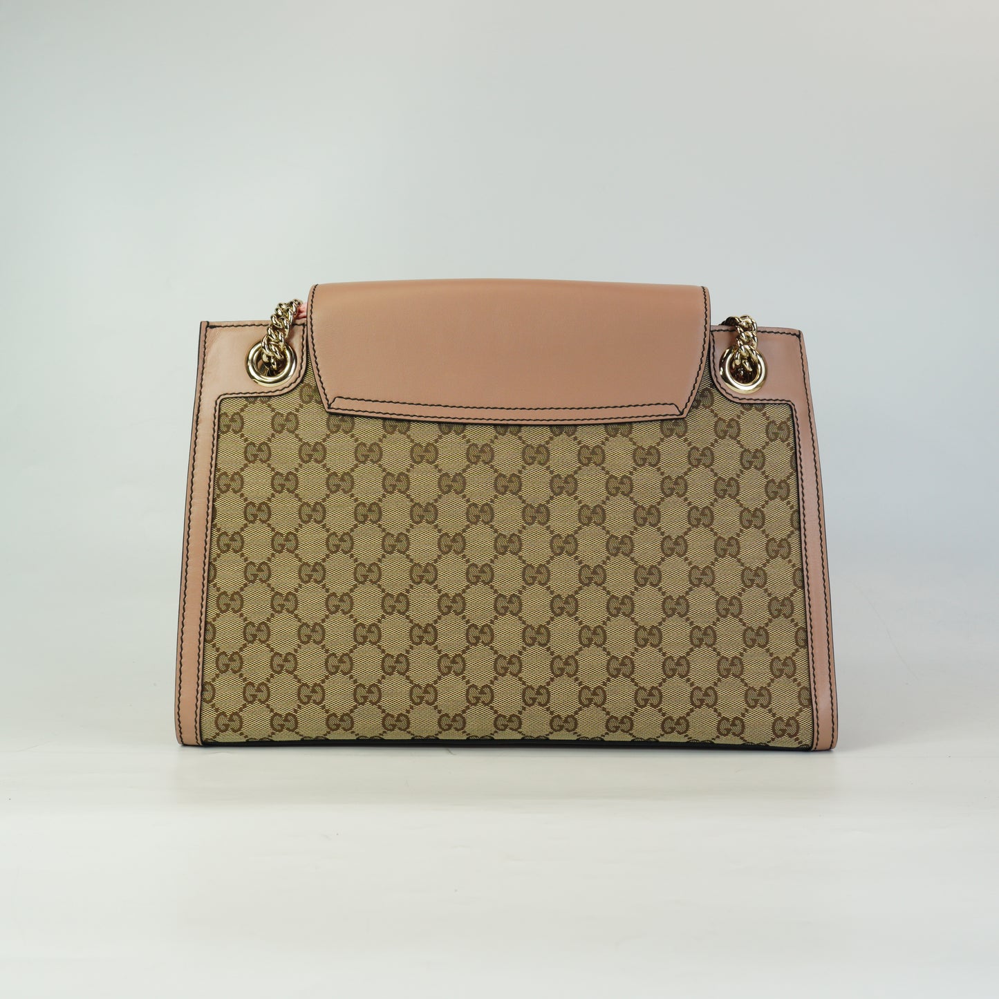 Gucci Large Emily Chain Flap Beige/Pink