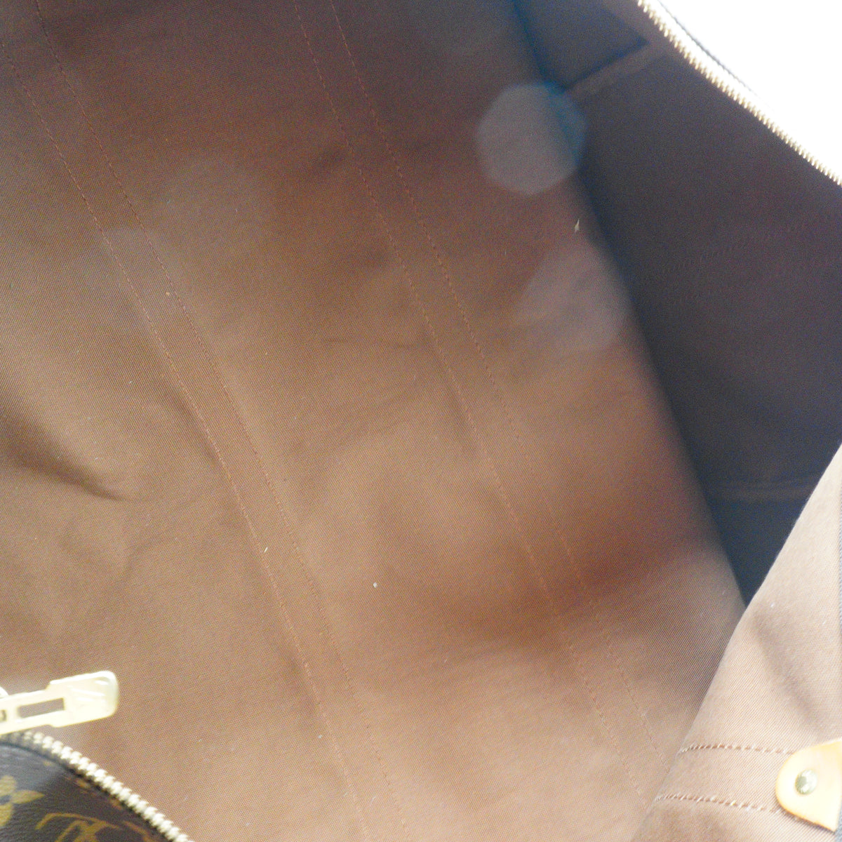 Louis Vuitton Keepall 55 Bandouliere Duffle Bag GHW