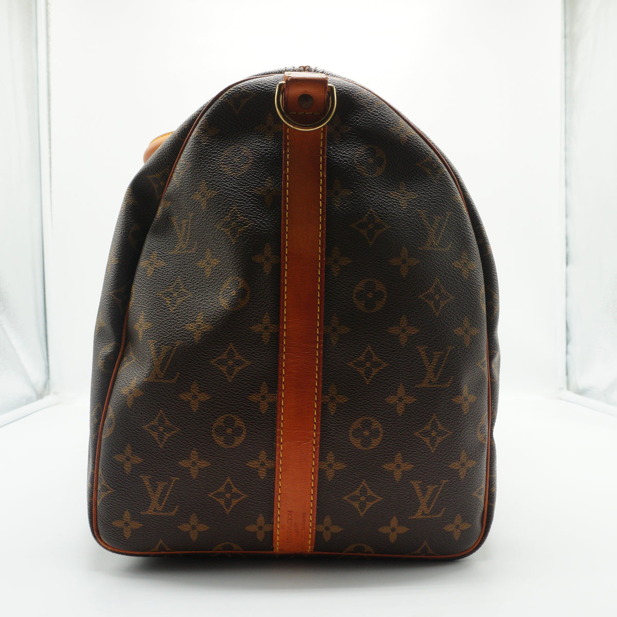 Louis Vuitton Keepall 55 Bandouliere Duffle Bag GHW