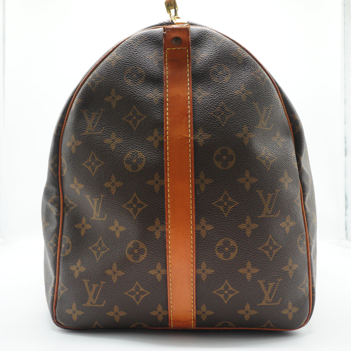 Louis Vuitton Keepall 55 Bandouliere Duffle Bag GHW