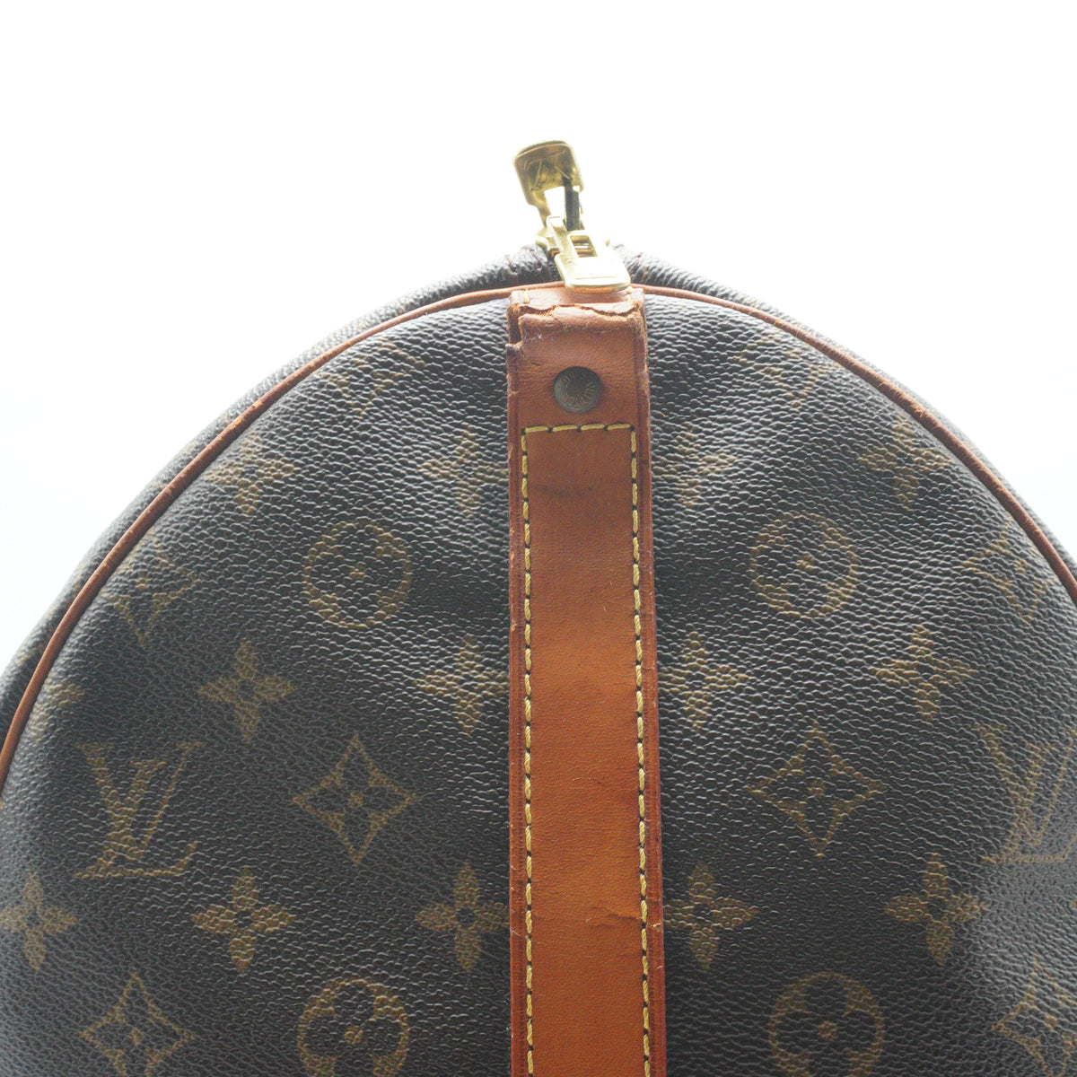 Louis Vuitton Keepall 55 Bandouliere Duffle Bag GHW