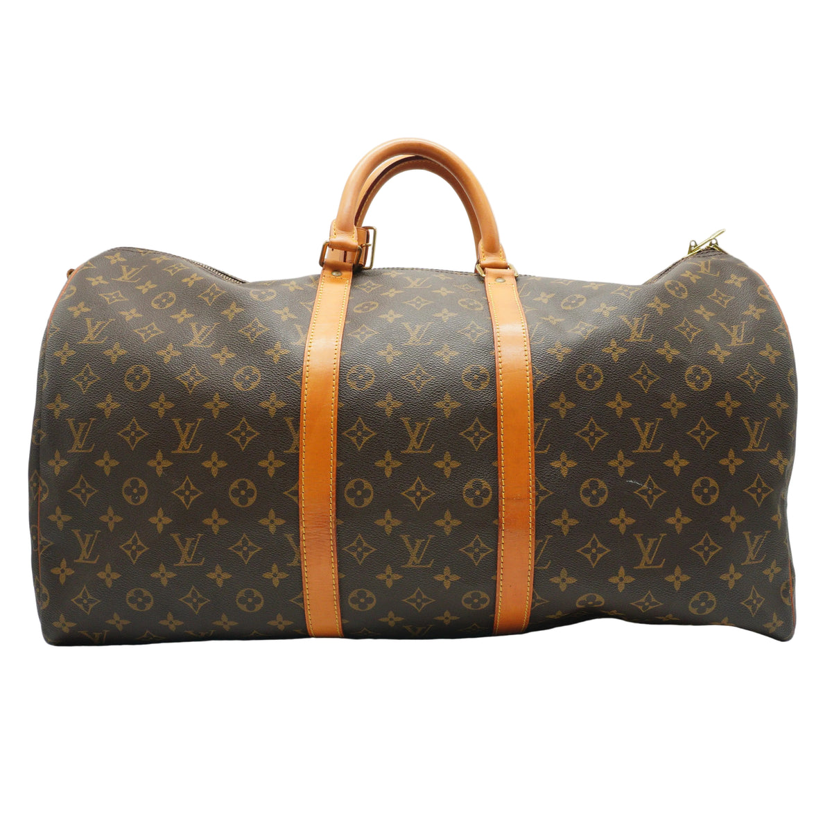 Louis Vuitton Keepall 55 Bandouliere Duffle Bag GHW