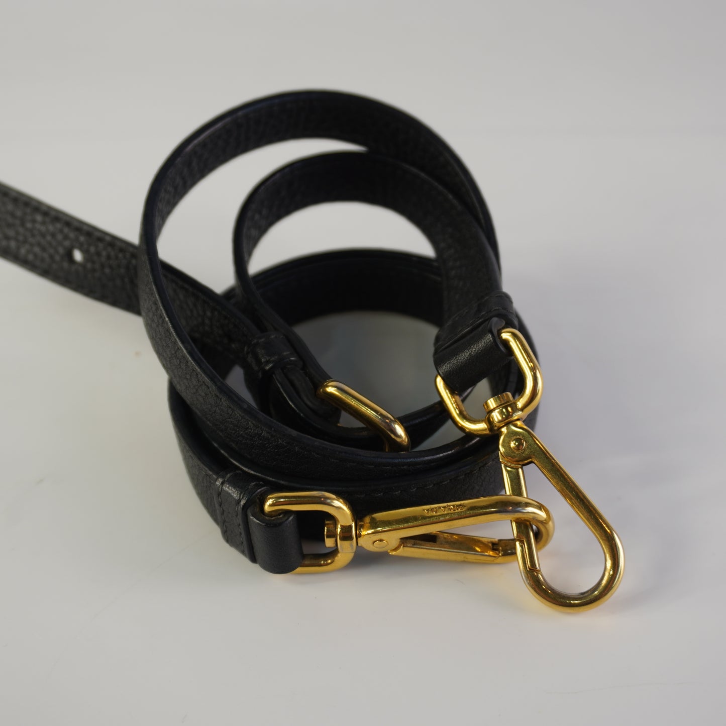 Prada Tessuto Nylon Leather Black