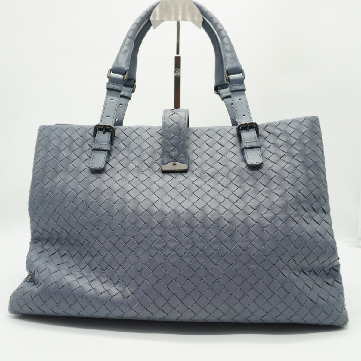Bottega Veneta Intrecciato Nappa Leather Roma Tote Bag BHW Medium