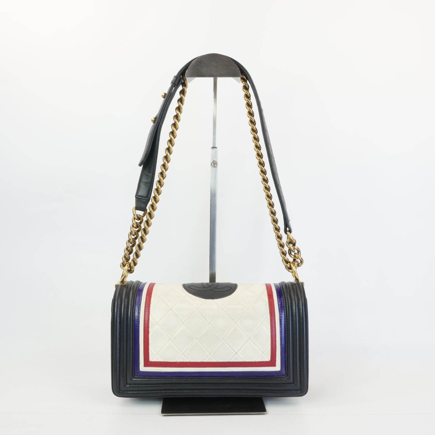 Chanel Boy Bag Crest Multi-Color GHW  Small