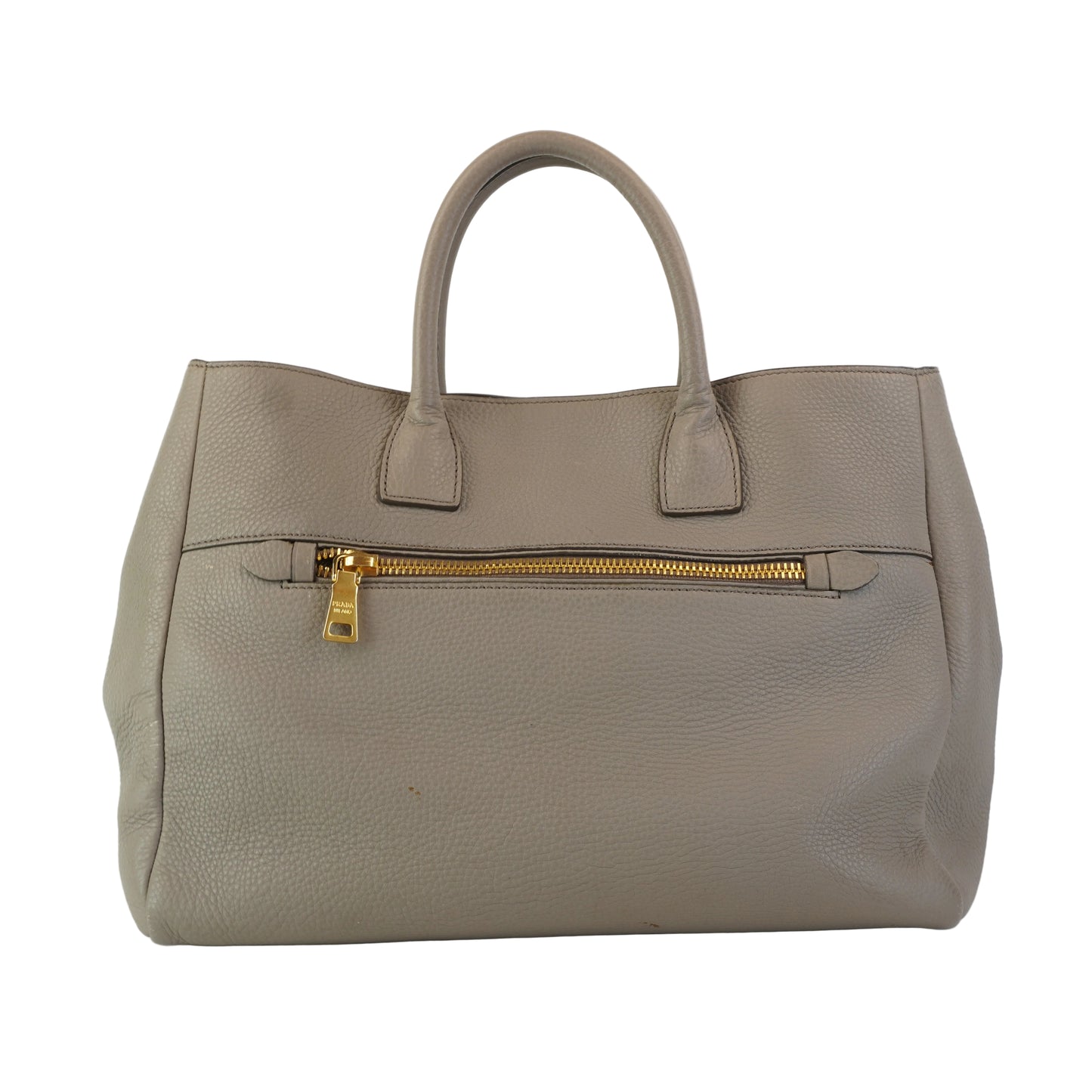 Prada Vitello Daino Two Way Tote
