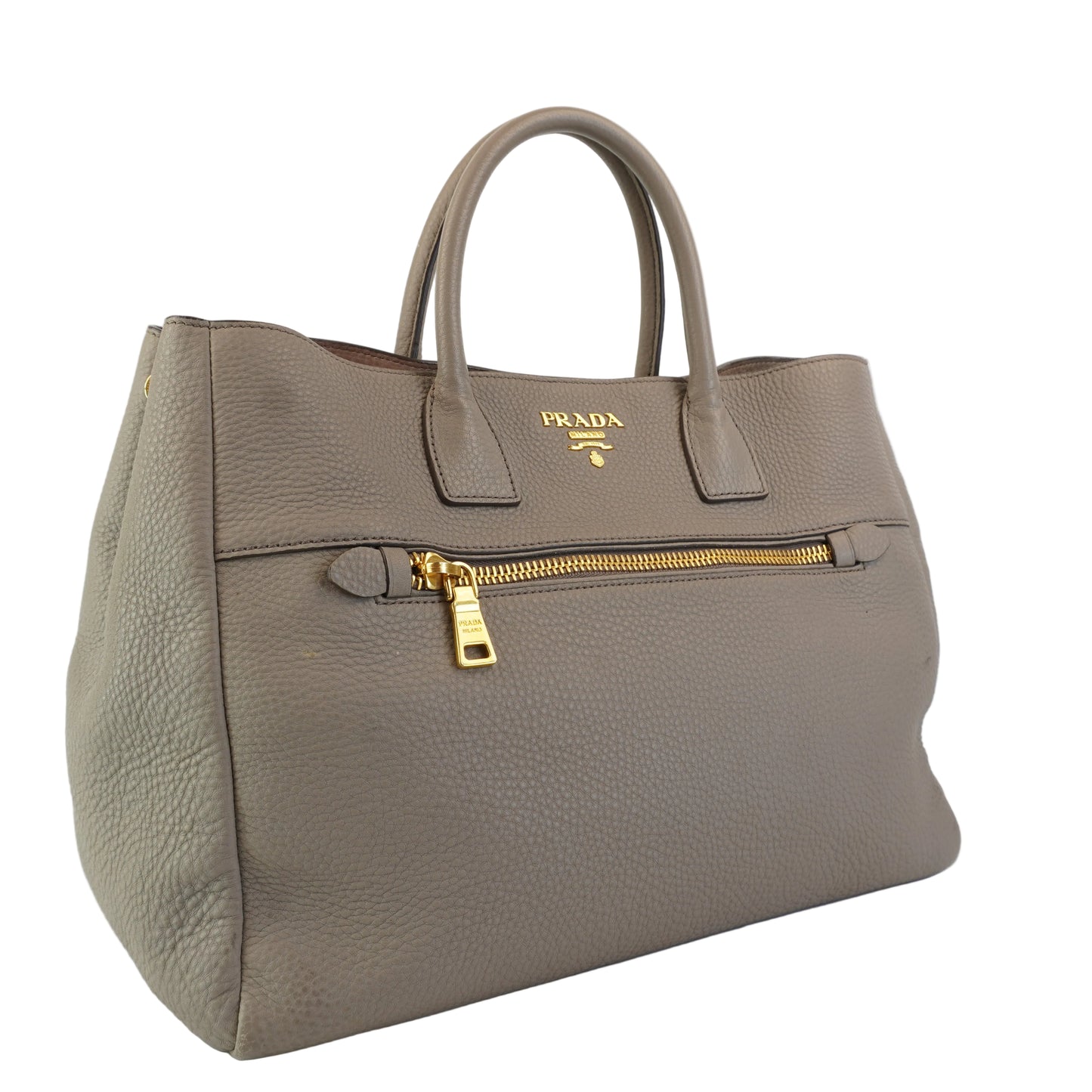 Prada Vitello Daino Two Way Tote