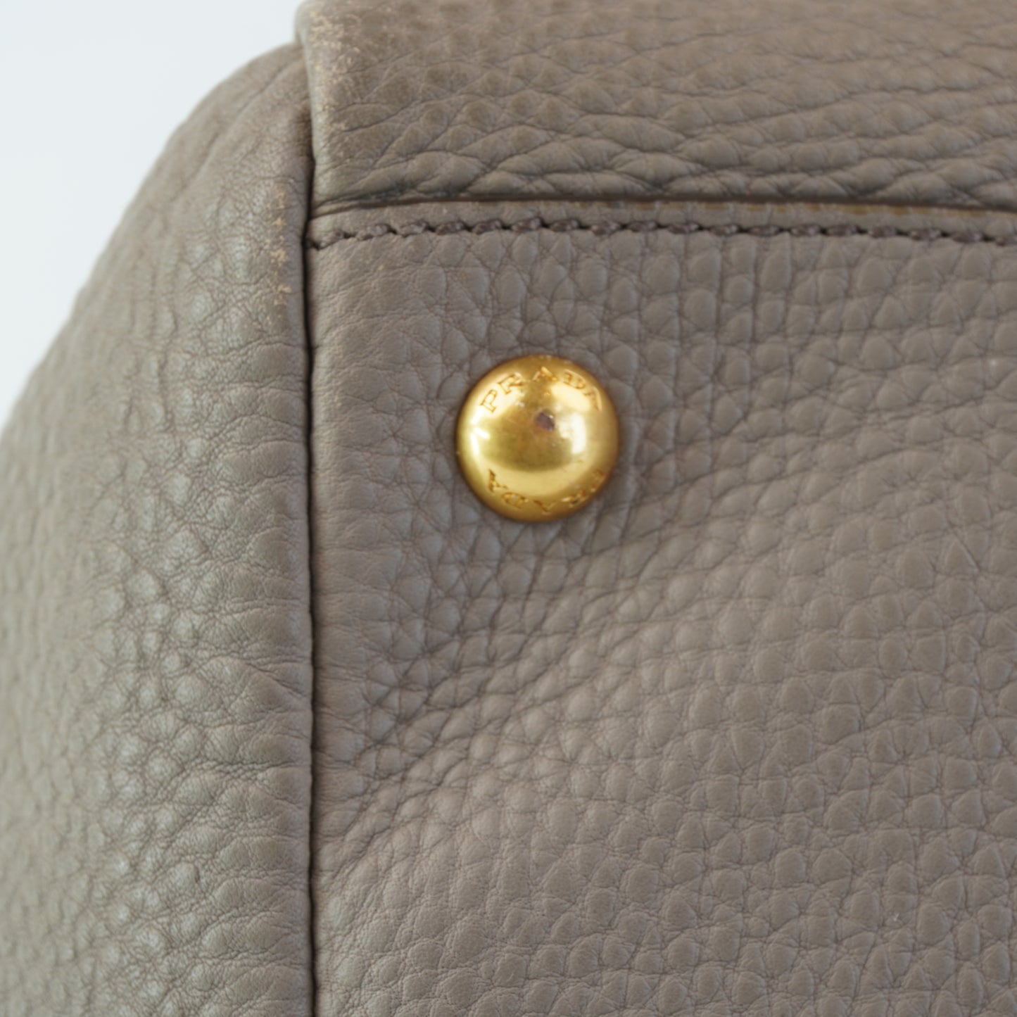 Prada Vitello Daino Two Way Tote