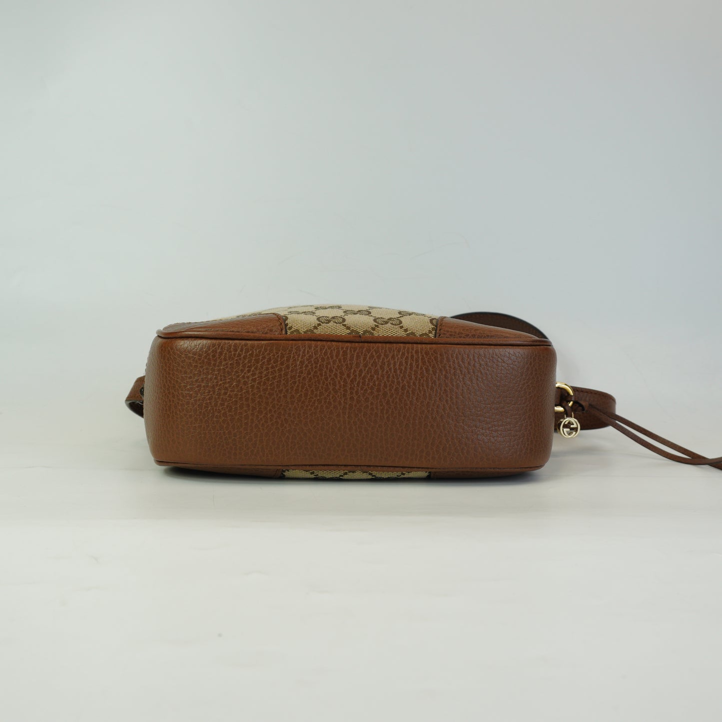 Gucci Bree Mini Camera Bag Canvas GHW