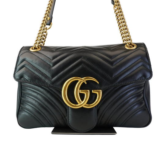 Gucci Marmont Matelasse Shoulder Bag