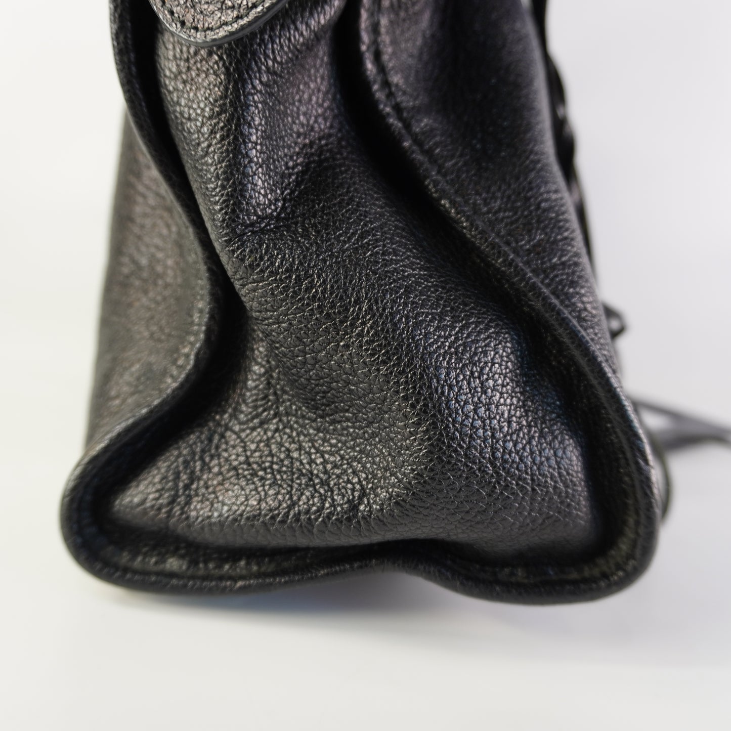 Balenciaga Metallic Edge City Black