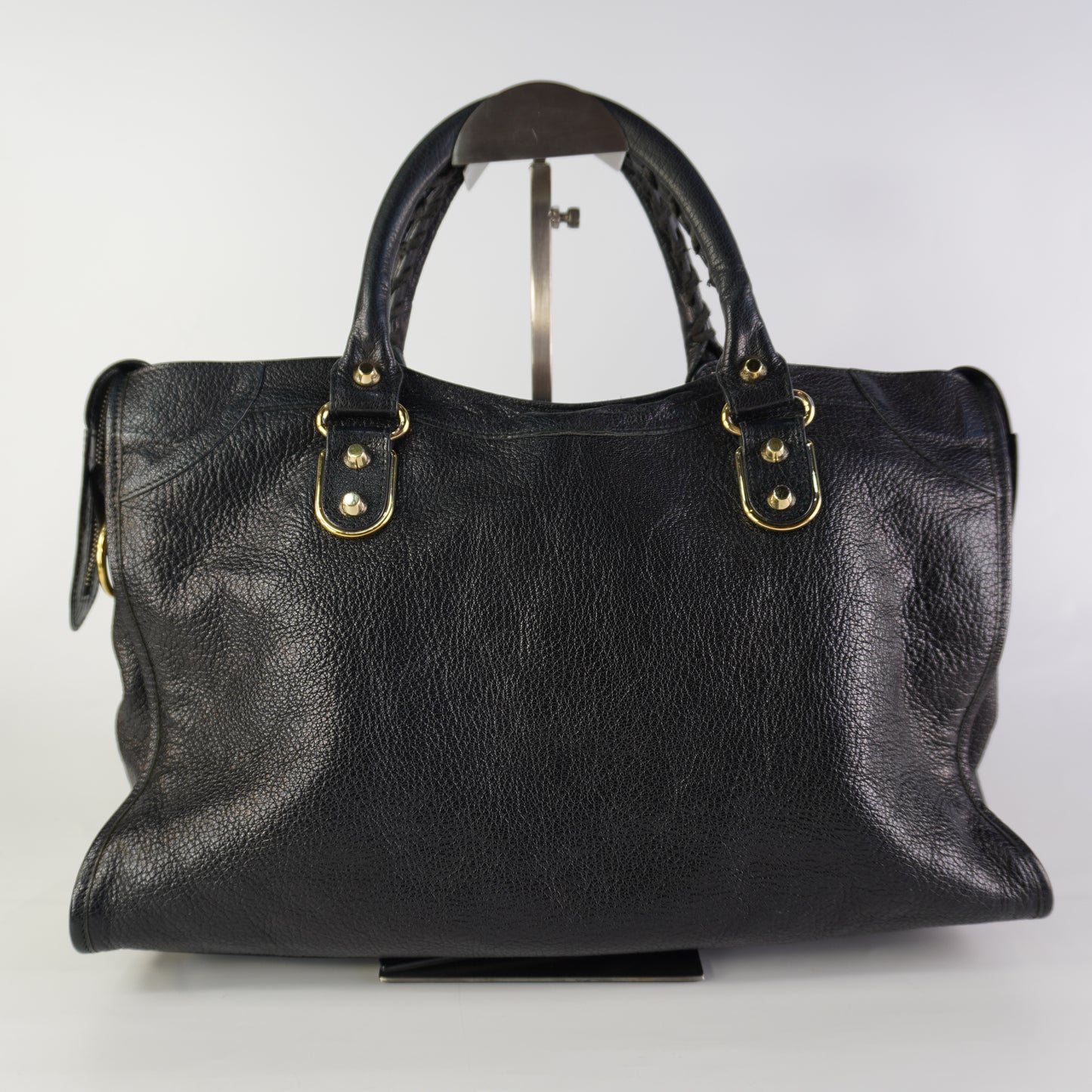 Balenciaga Metallic Edge City Black