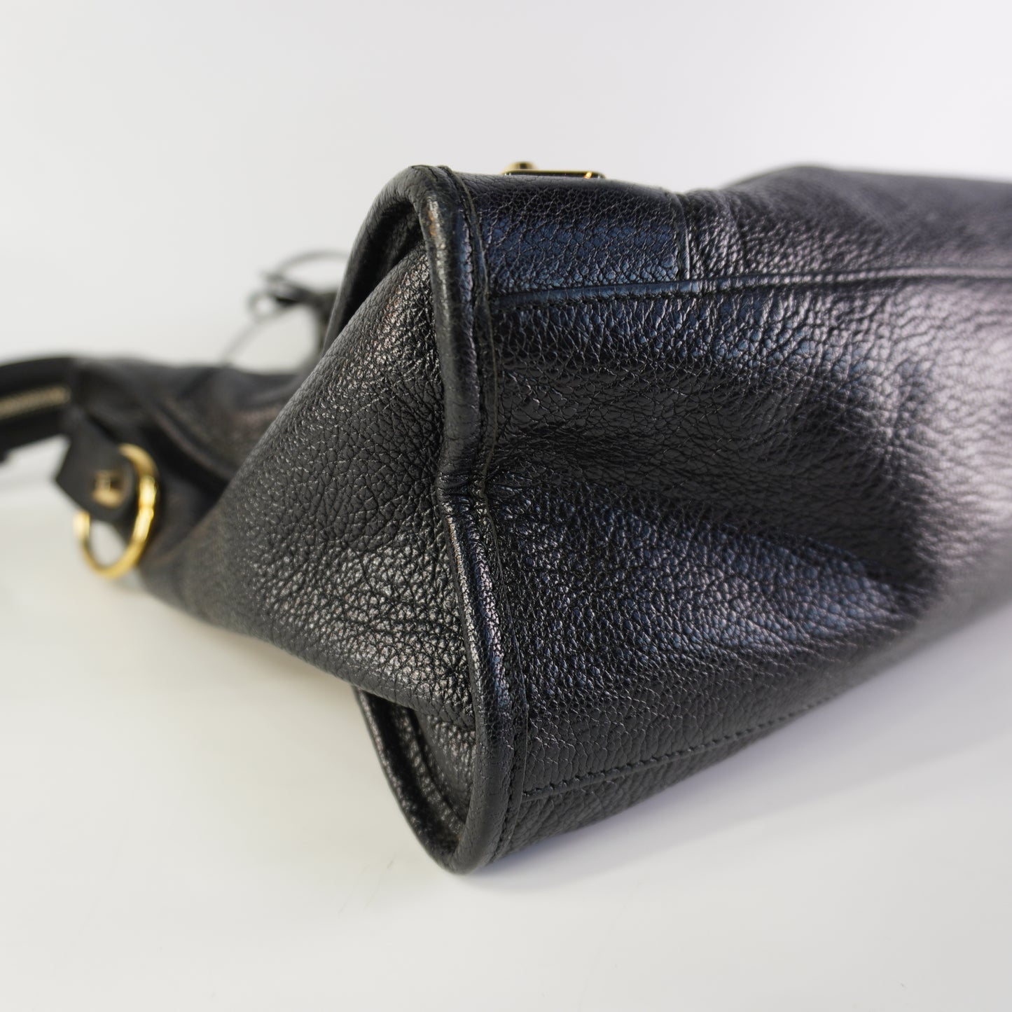 Balenciaga Metallic Edge City Black