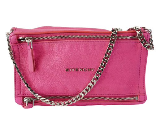Givenchy Pandora Mini Sugar Goatskin Leather