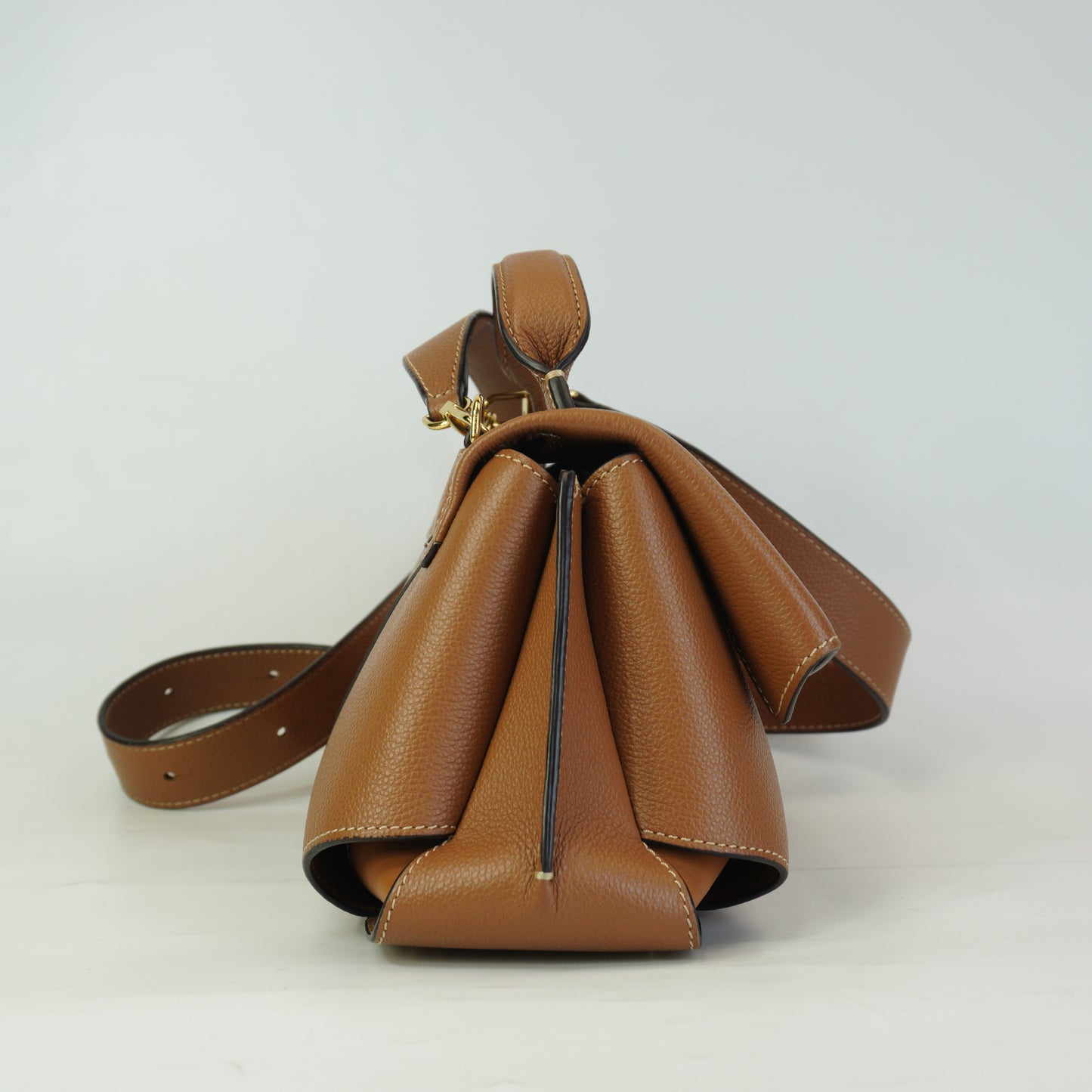 Polene Mokki Bag Camel Medium GHW