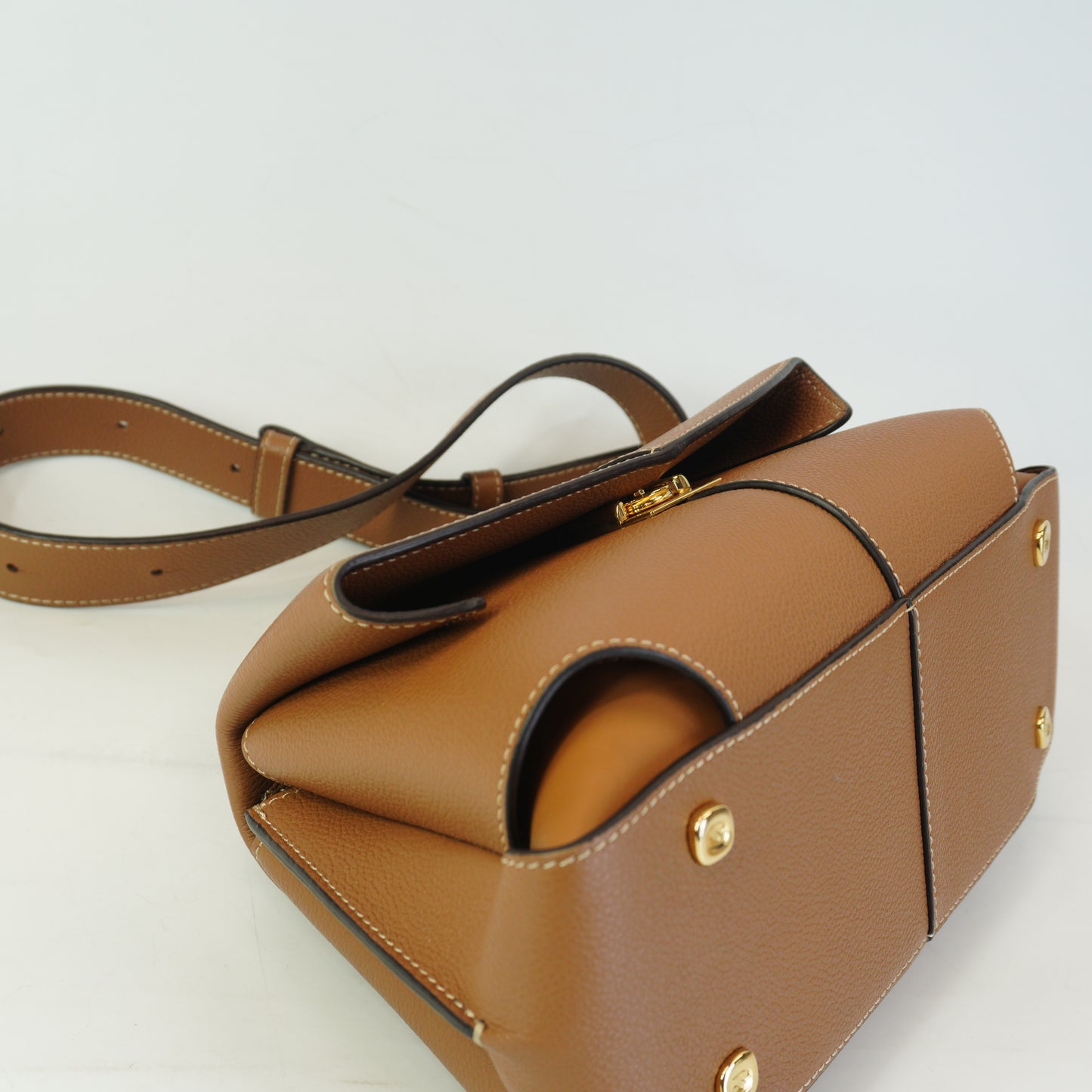 Polene Mokki Bag Camel Medium GHW