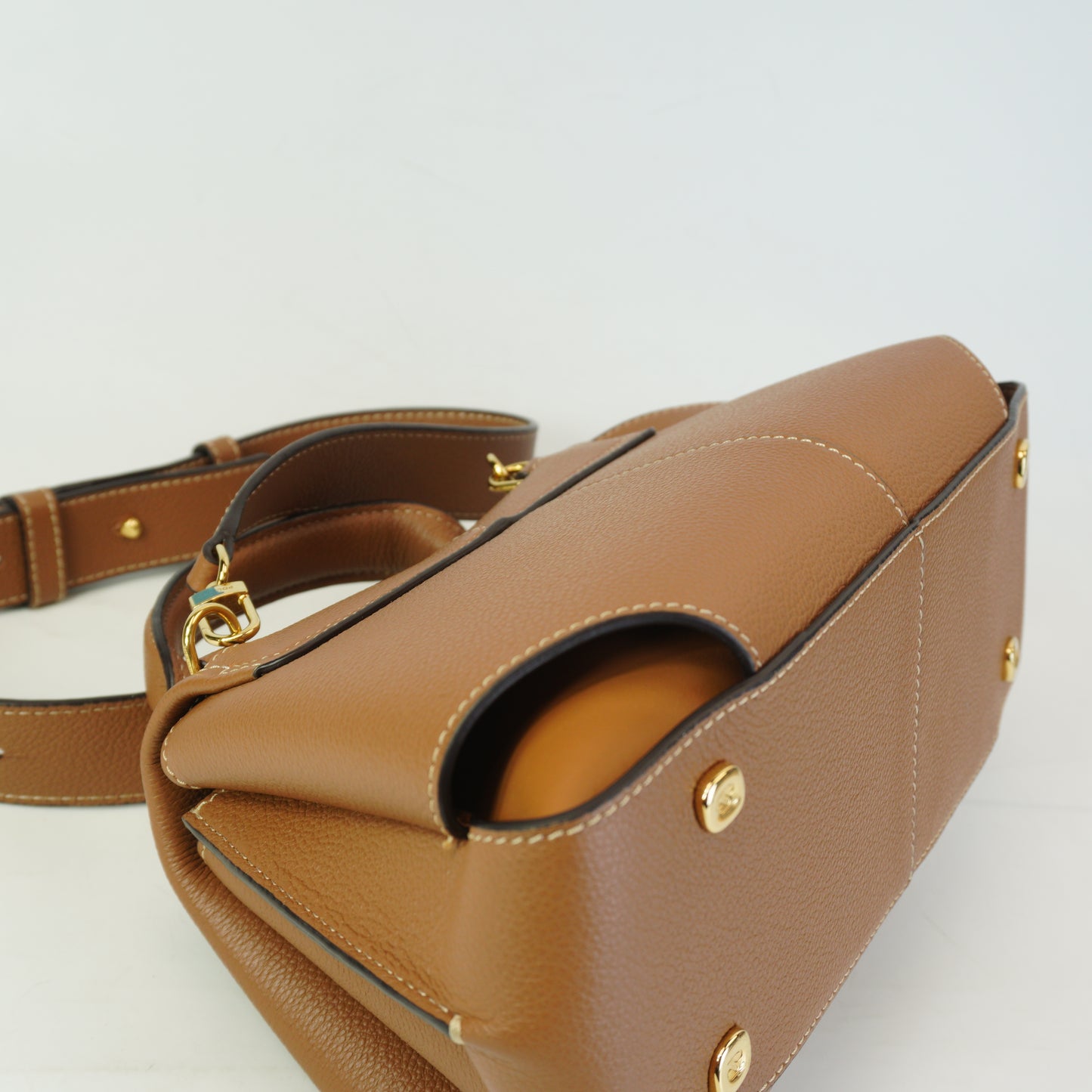 Polene Mokki Bag Camel Medium GHW