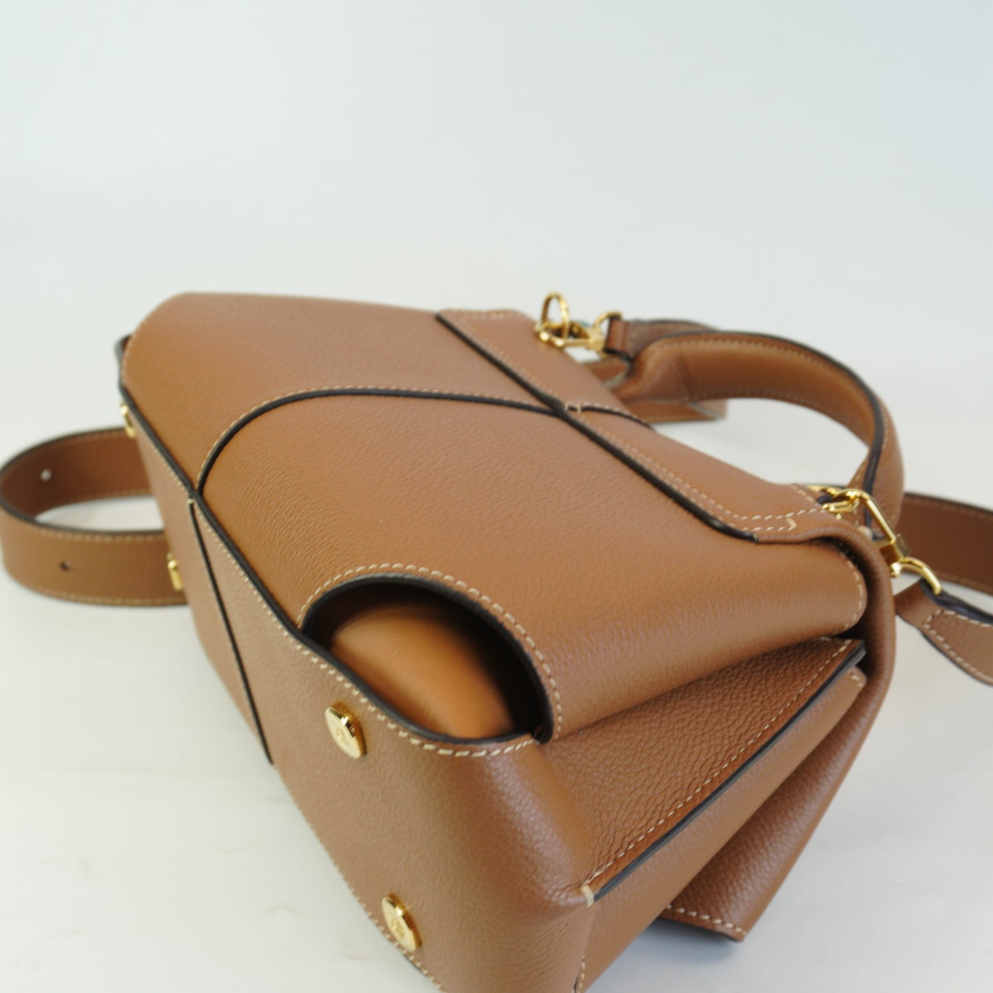 Polene Mokki Bag Camel Medium GHW
