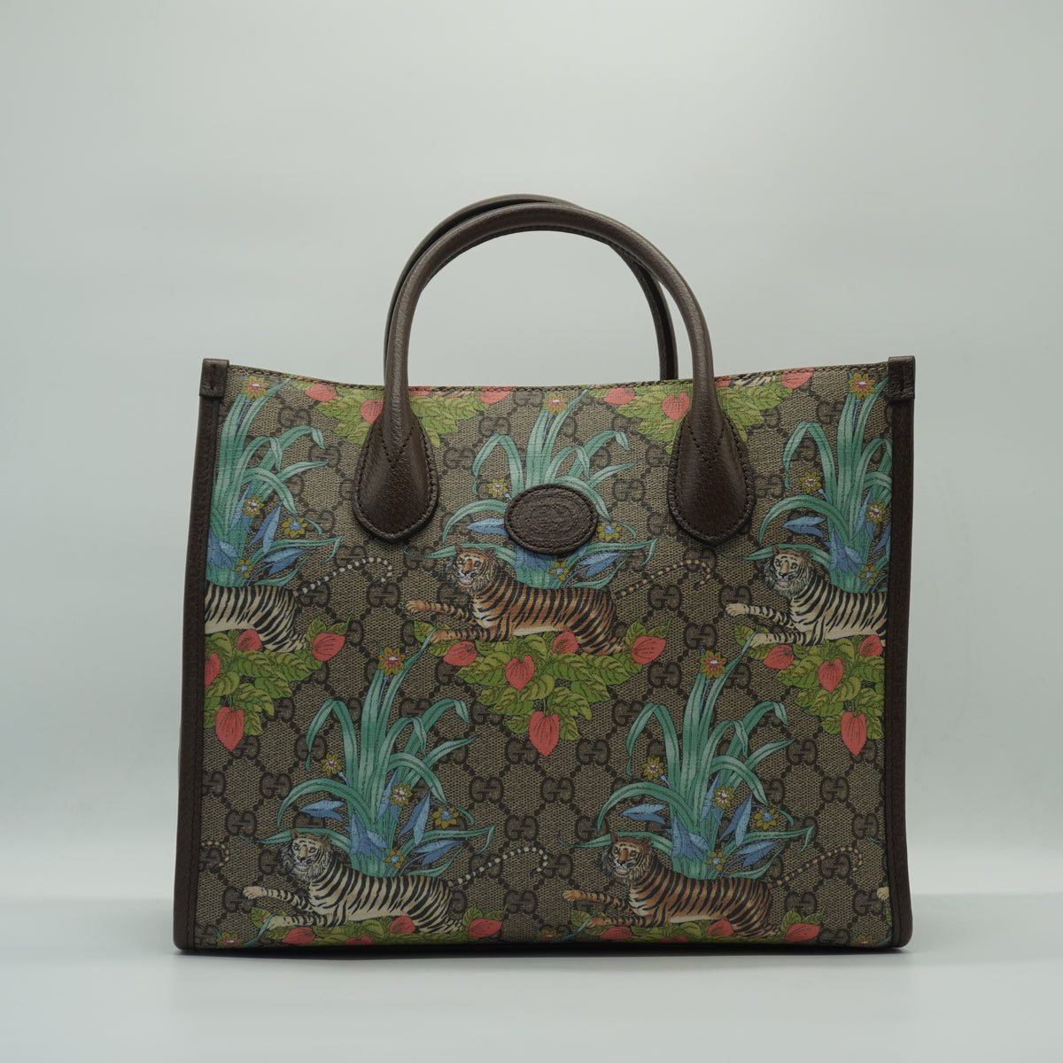 Gucci	Tiger GG Medium Tote Bag GHW