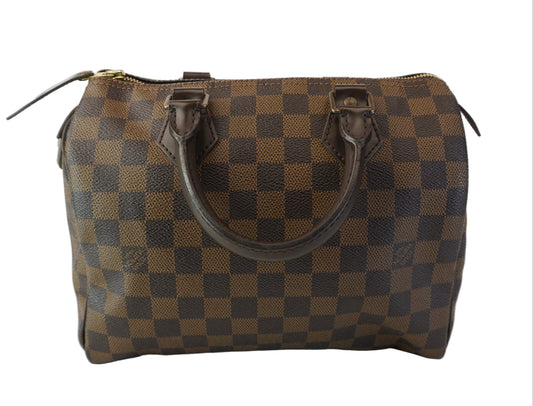 Louis Vuitton	Speedy 25 Damier Ebene
