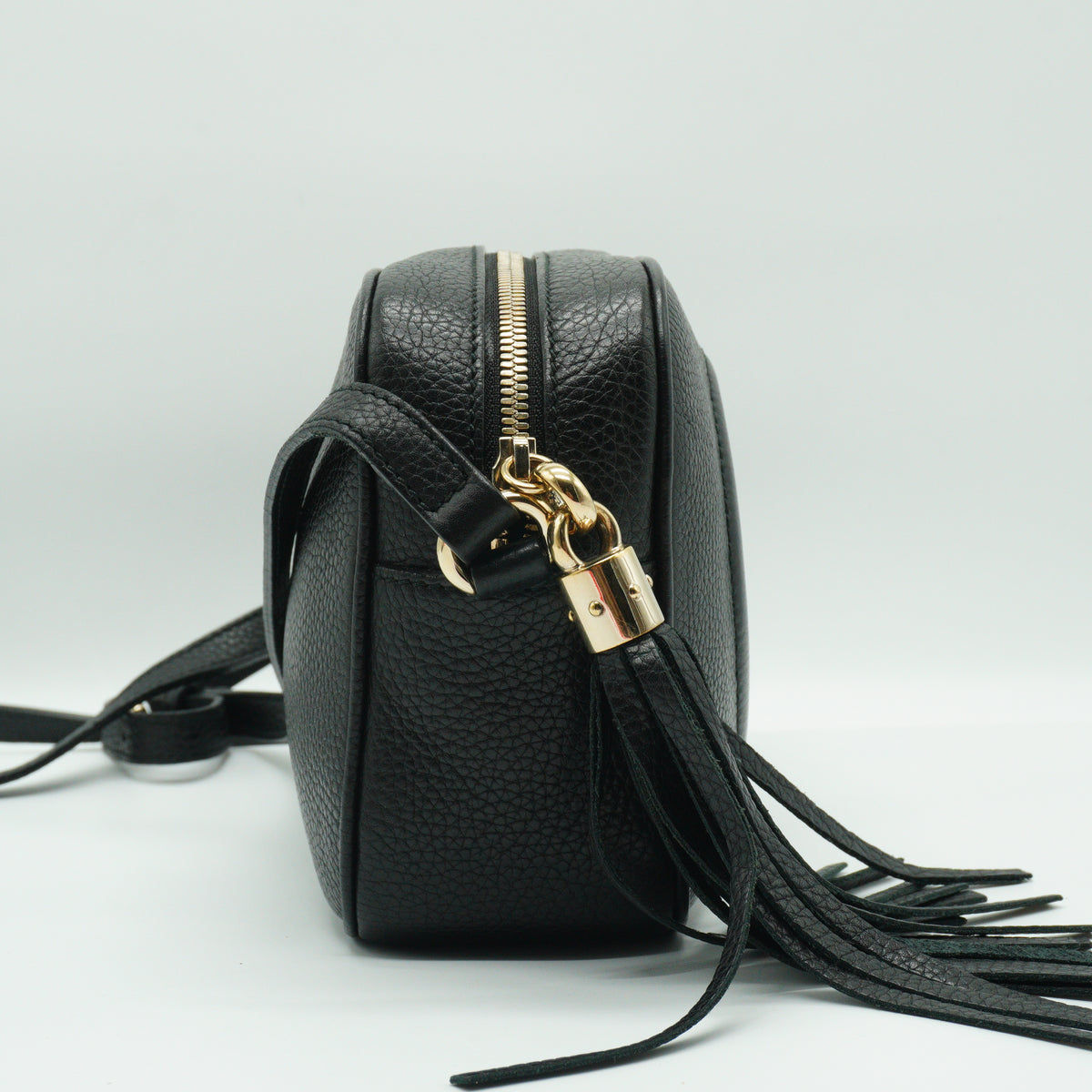 Gucci Pebbled Soho Small Black GHW