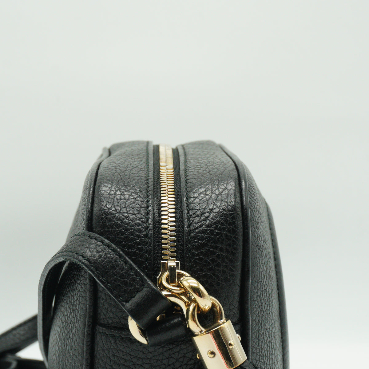 Gucci Pebbled Soho Small Black GHW