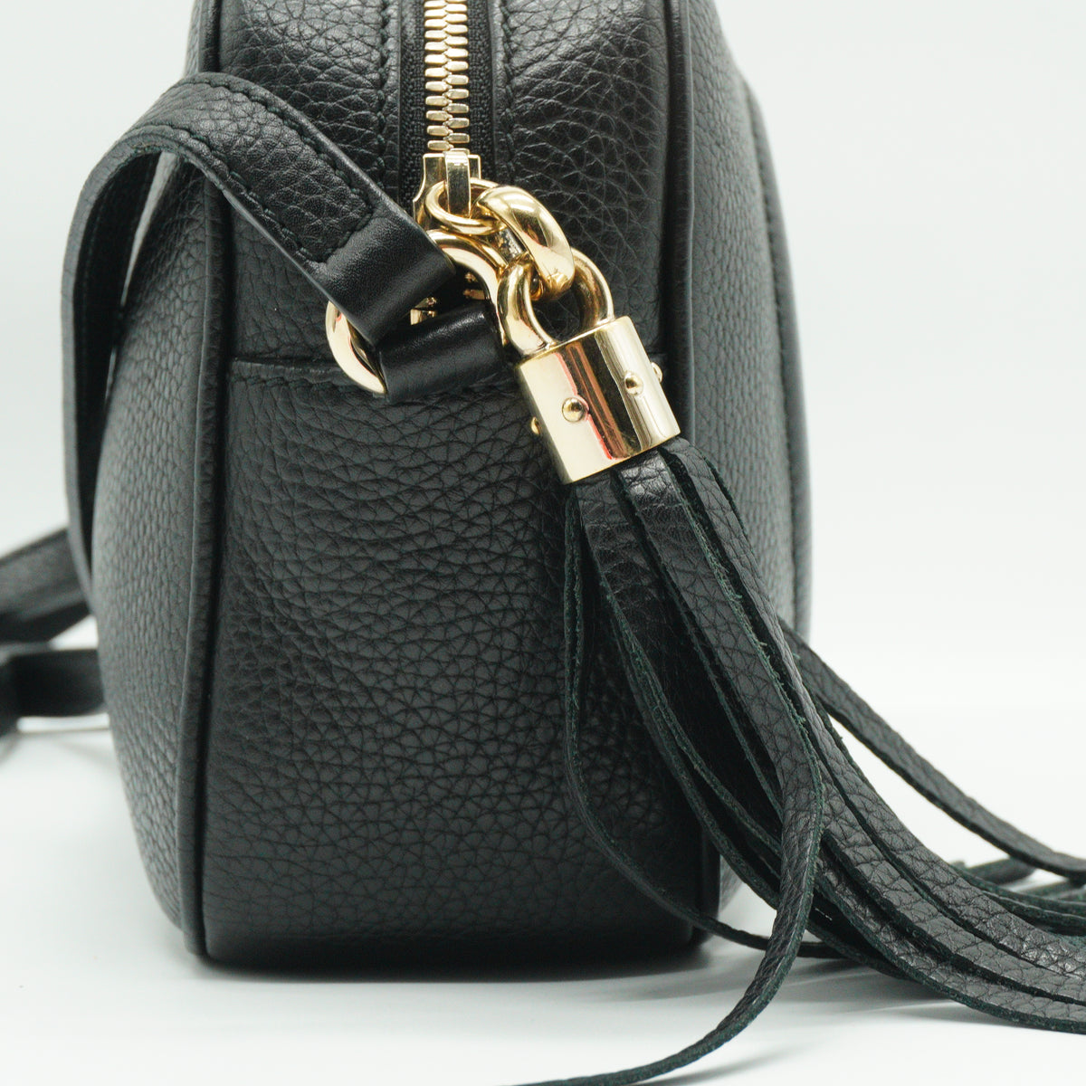 Gucci Pebbled Soho Small Black GHW