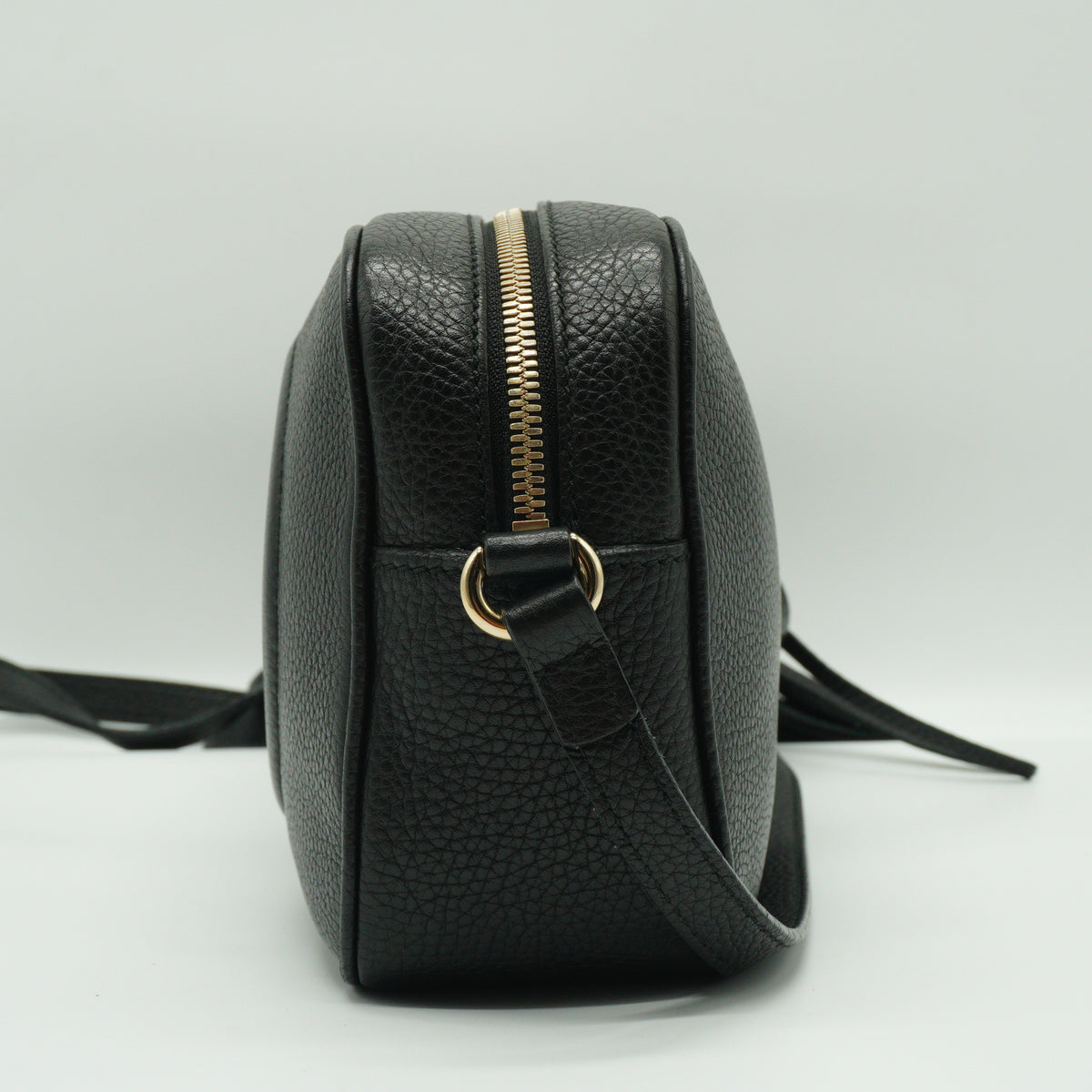 Gucci Pebbled Soho Small Black GHW