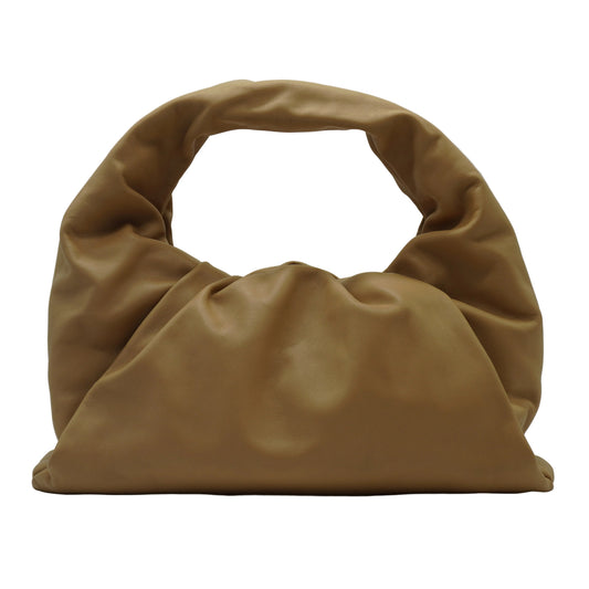 Bottega Veneta	Shoulder pouch large beige GHW