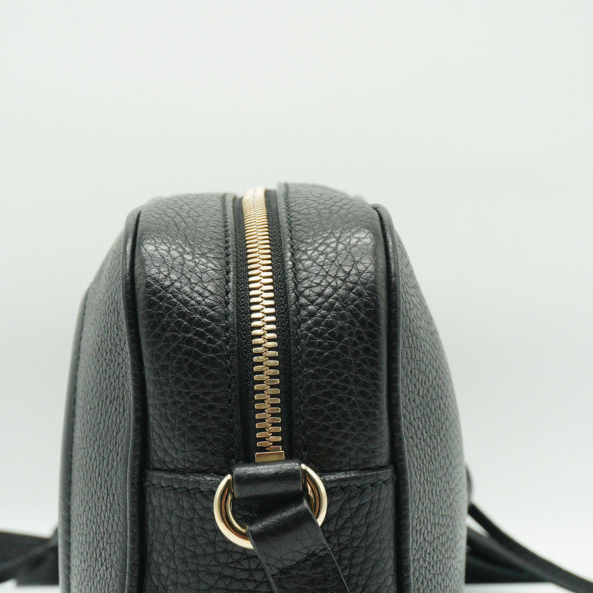 Gucci Pebbled Soho Small Black GHW