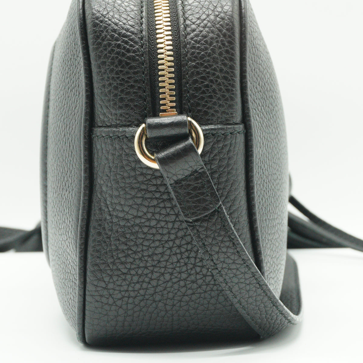 Gucci Pebbled Soho Small Black GHW