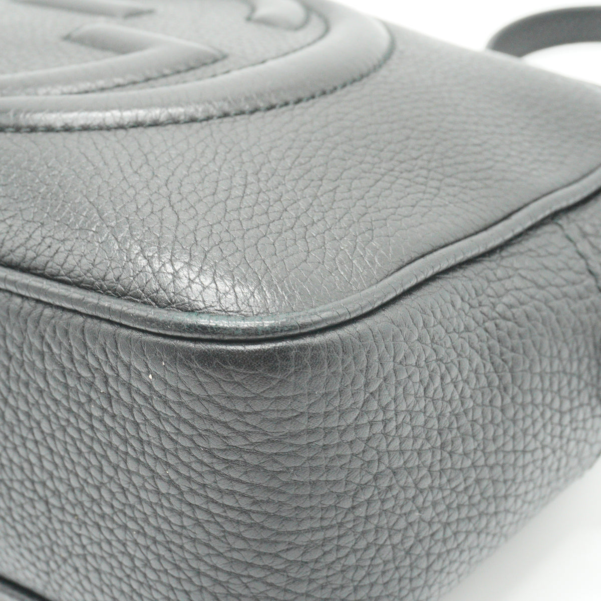 Gucci Pebbled Soho Small Black GHW