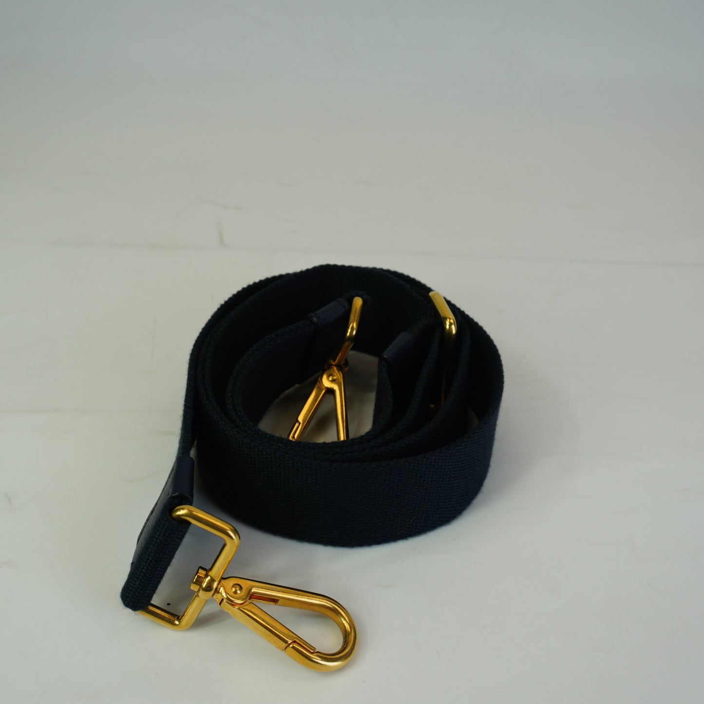 Prada Canapa Denim GHW Medium