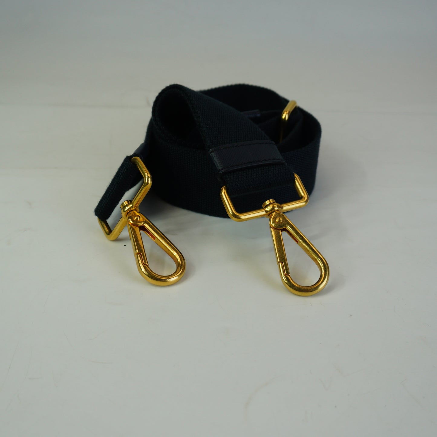 Prada Canapa Denim GHW Medium
