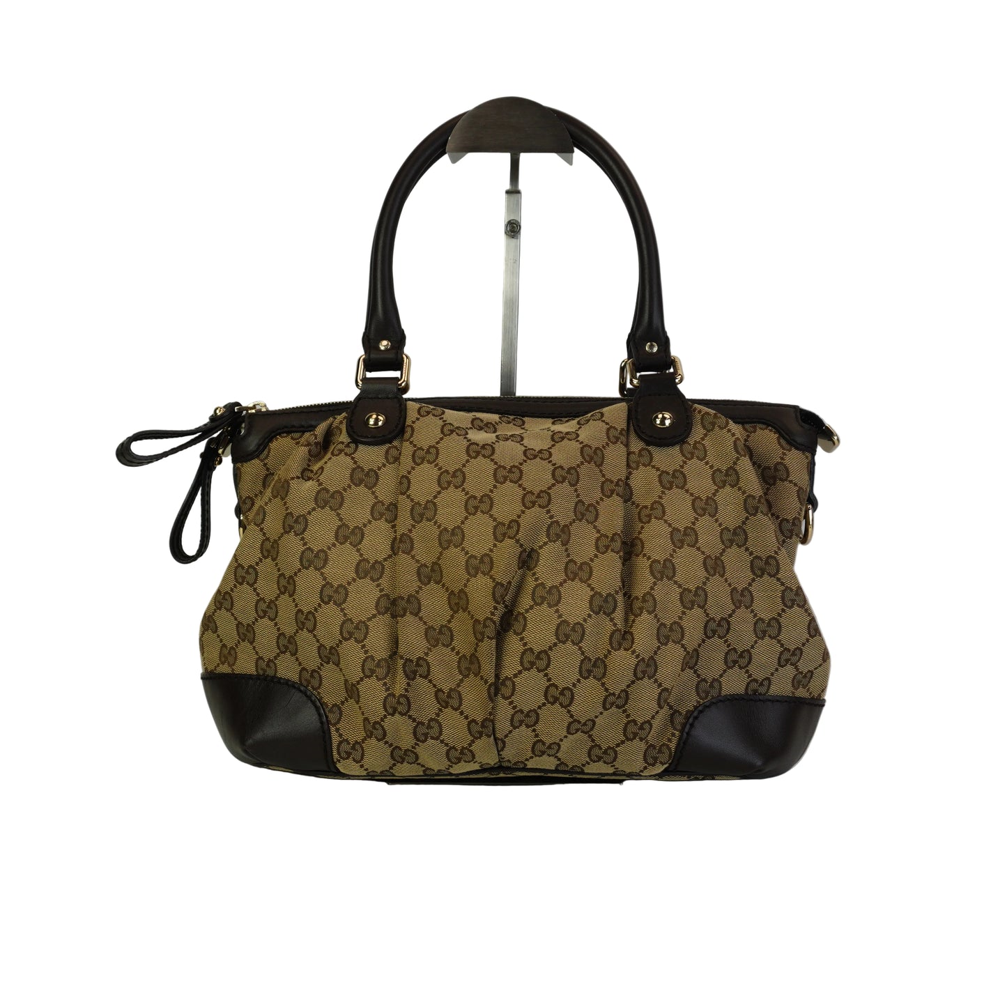 Gucci GG Sukey Zip Handbag GHW Medium