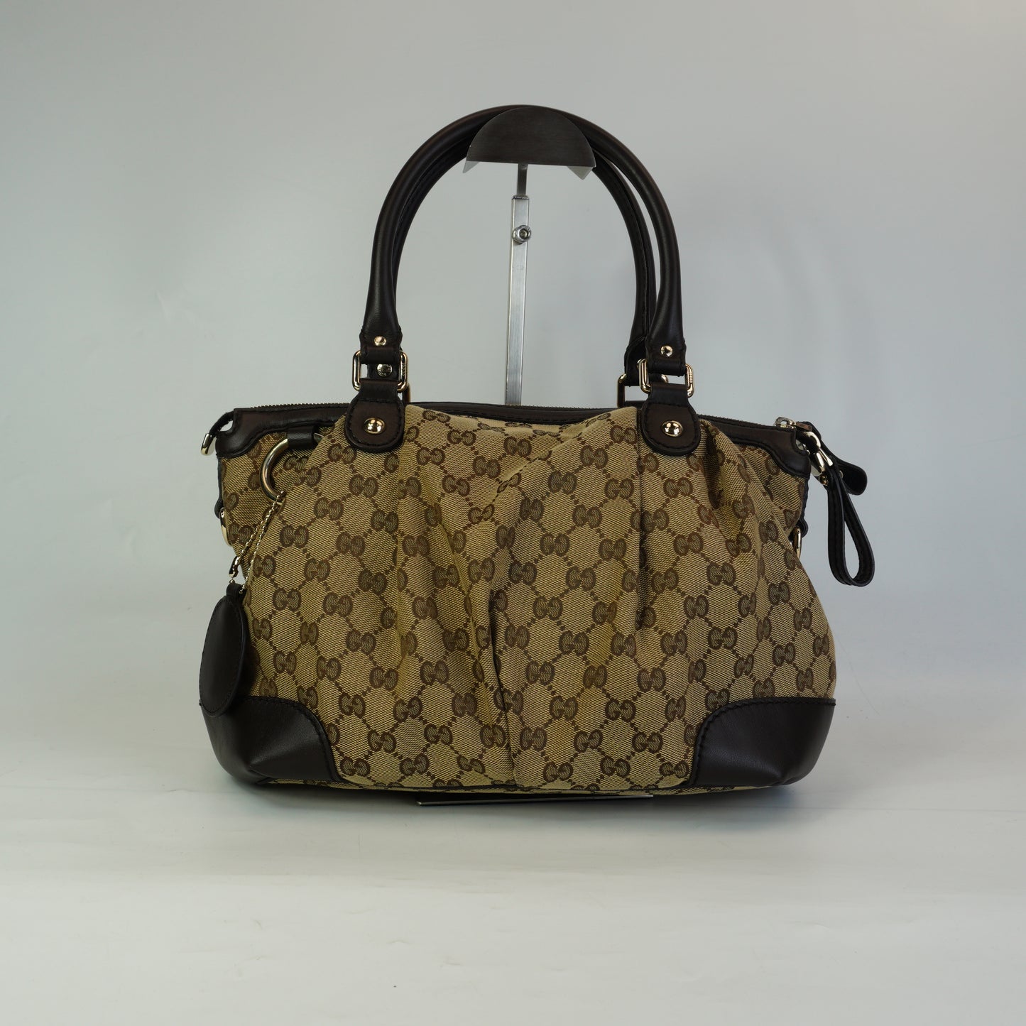 Gucci GG Sukey Zip Handbag GHW Medium