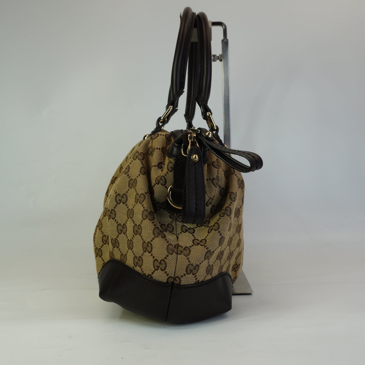 Gucci GG Sukey Zip Handbag GHW Medium