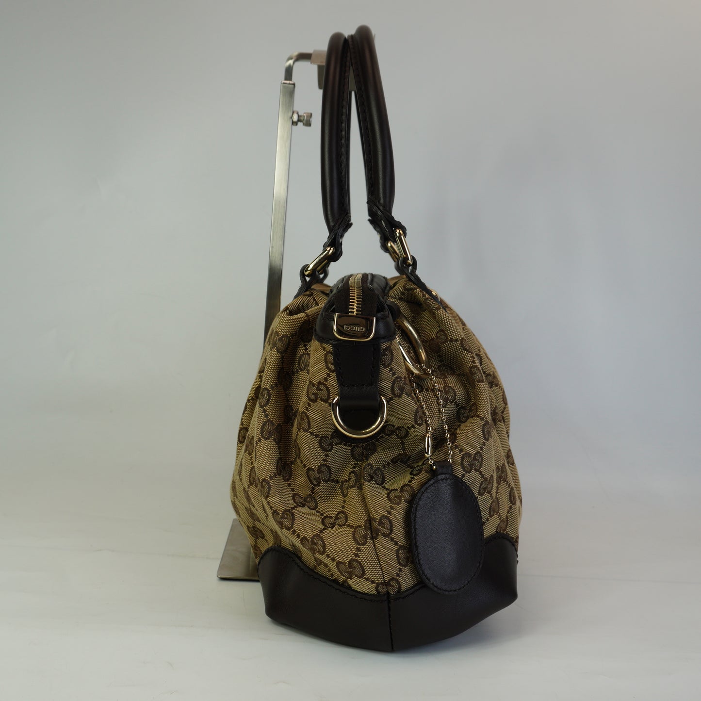 Gucci GG Sukey Zip Handbag GHW Medium