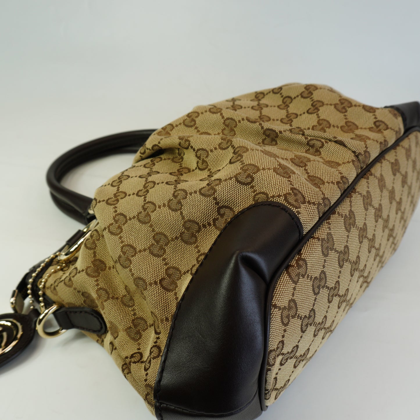 Gucci GG Sukey Zip Handbag GHW Medium