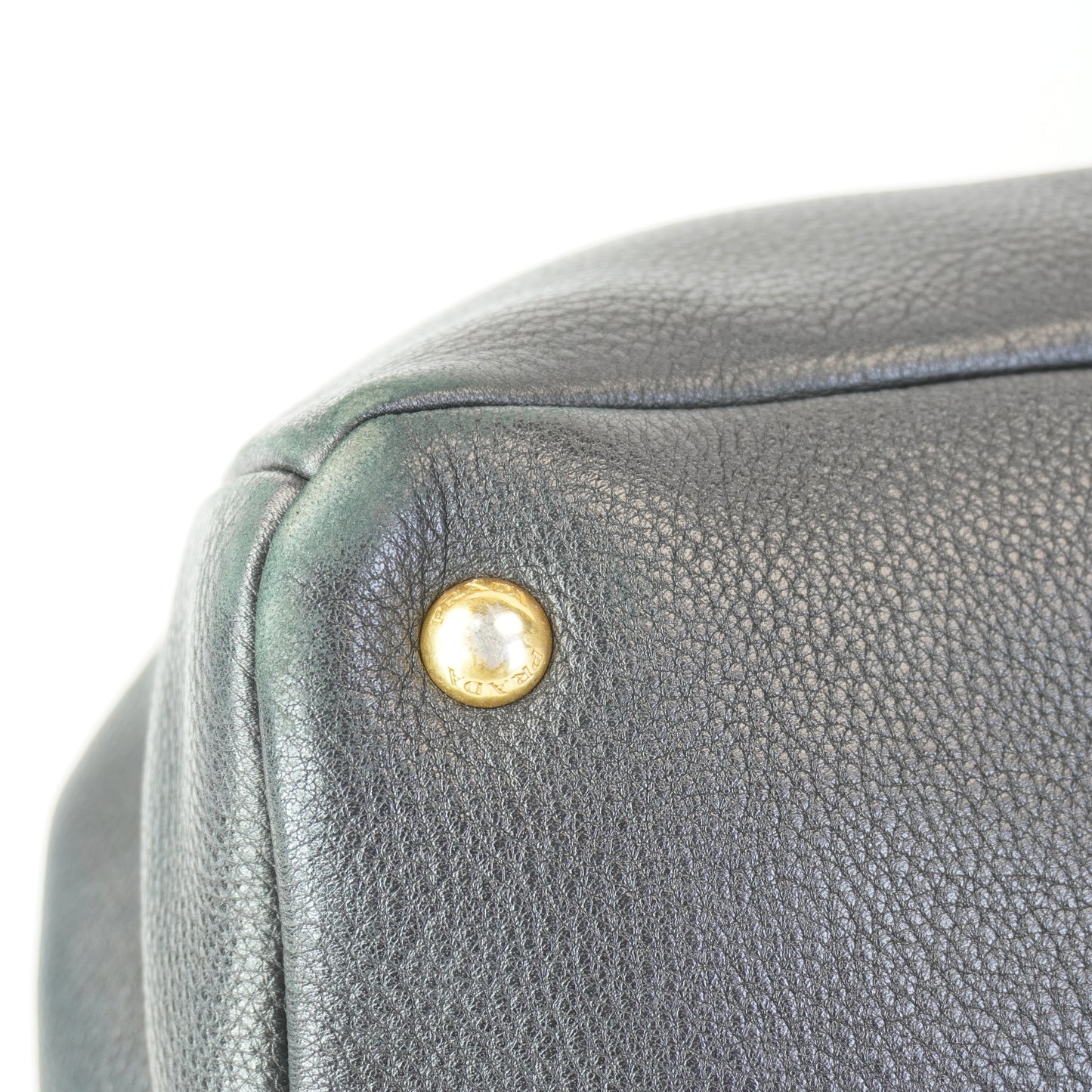 Prada Vitello Daino Tote Black