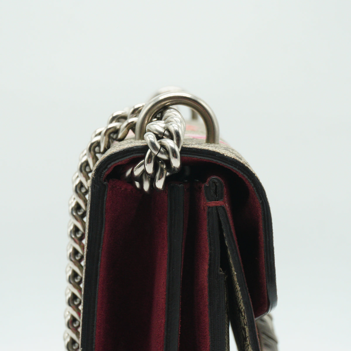 Gucci Dionysus GG Supreme Blooms Shoulder Bag SHW