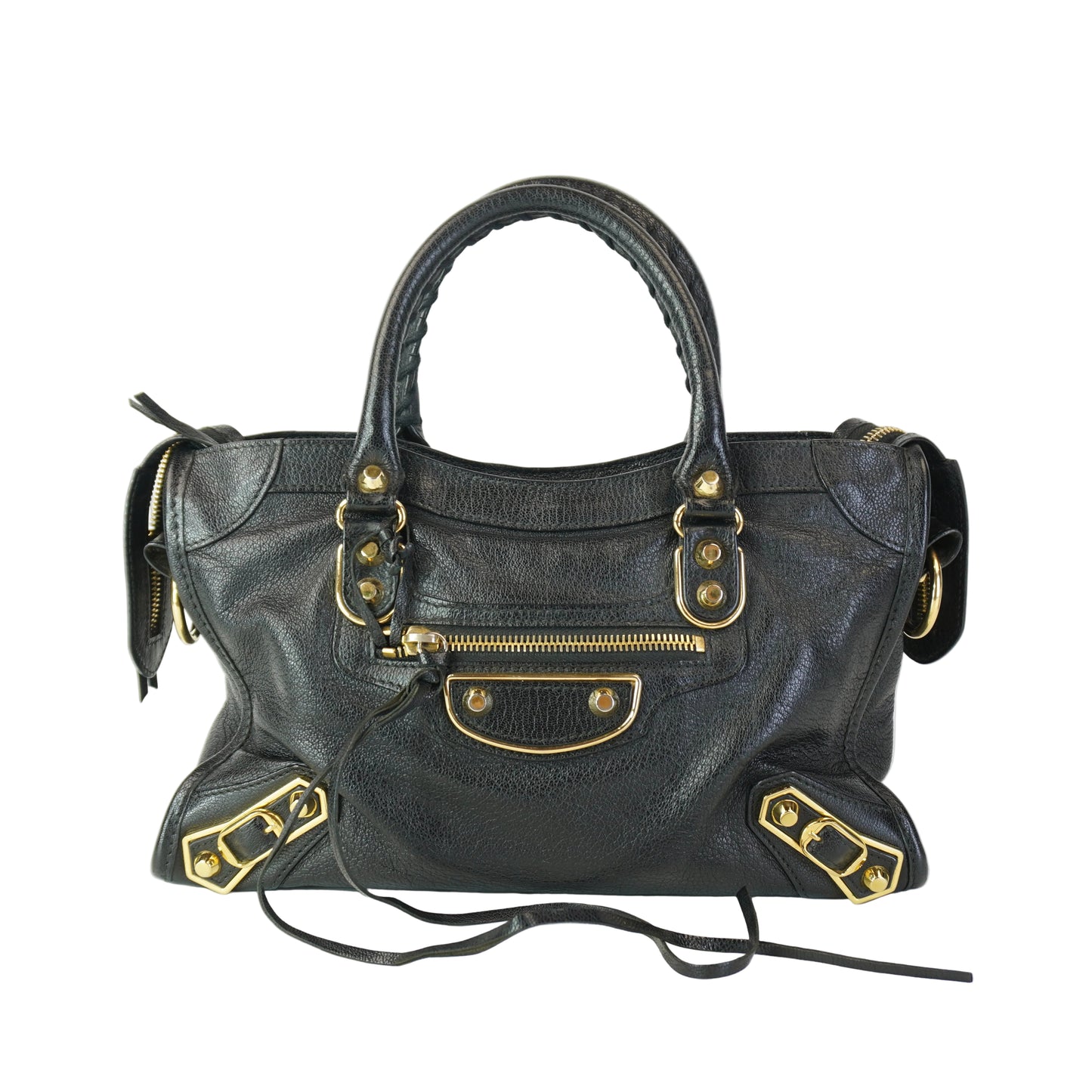 Balenciaga Classic Metallic Edge City Bag GHW Medium