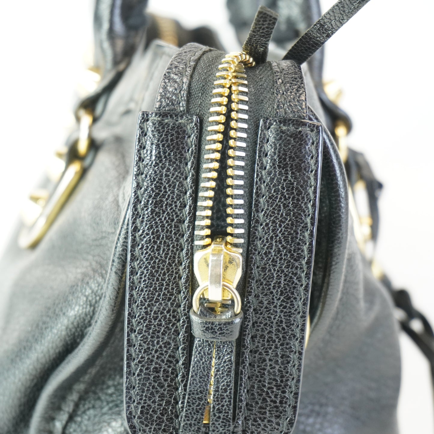 Balenciaga Classic Metallic Edge City Bag GHW Medium