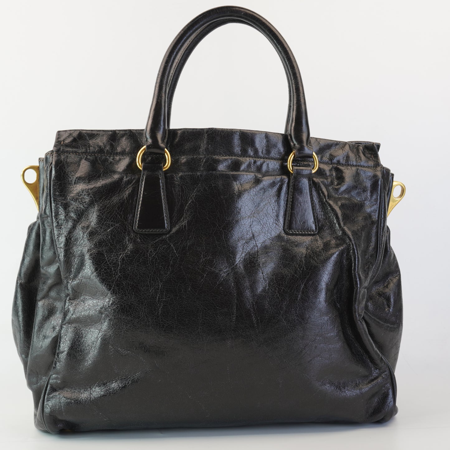 Prada Vitello Shine Black