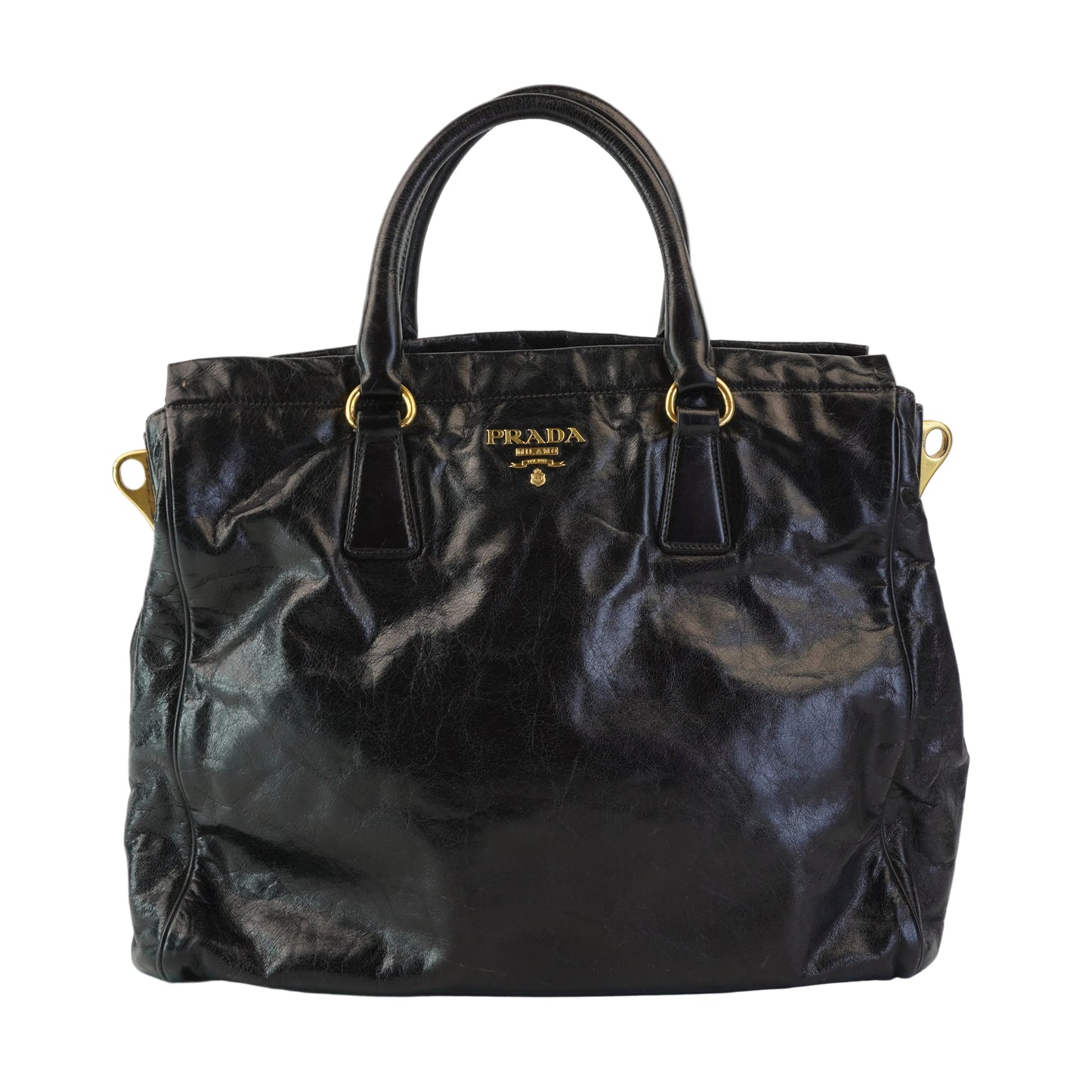 Prada Vitello Shine Black