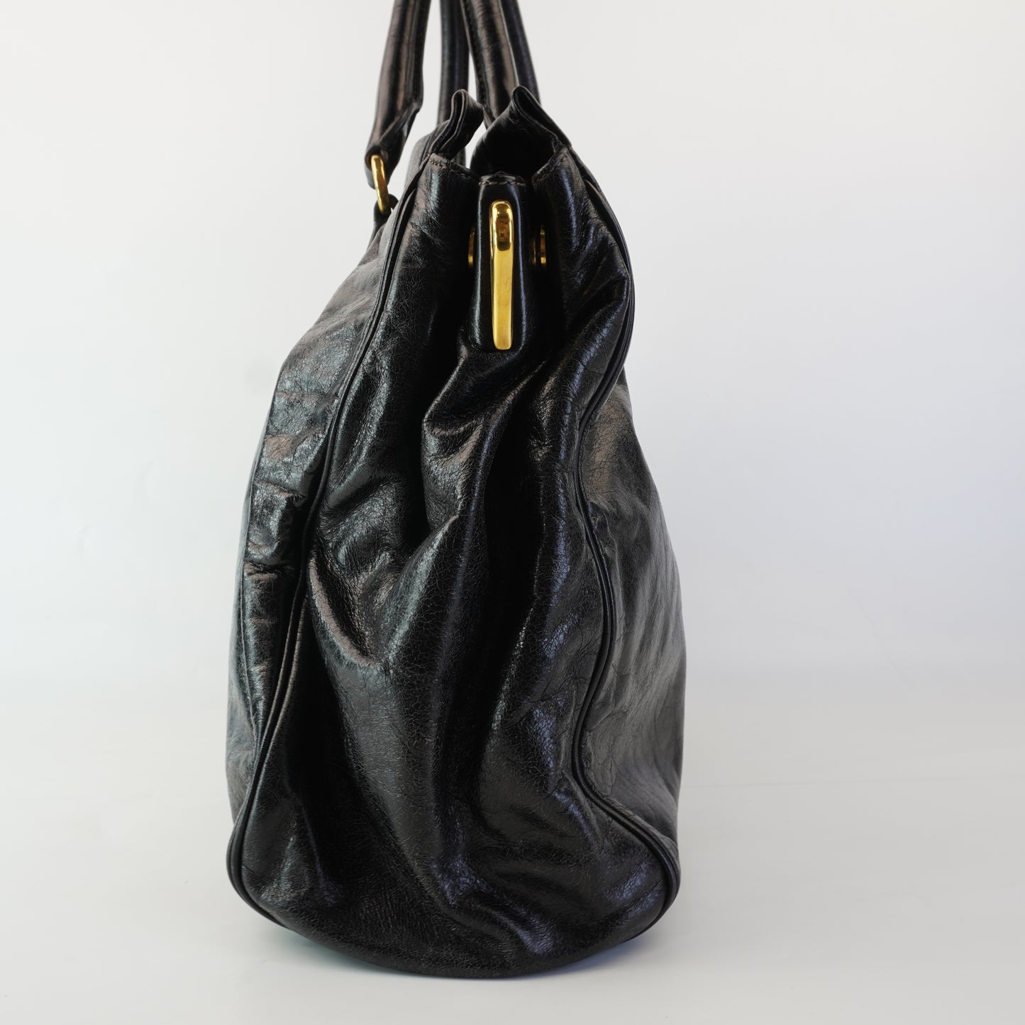 Prada Vitello Shine Black