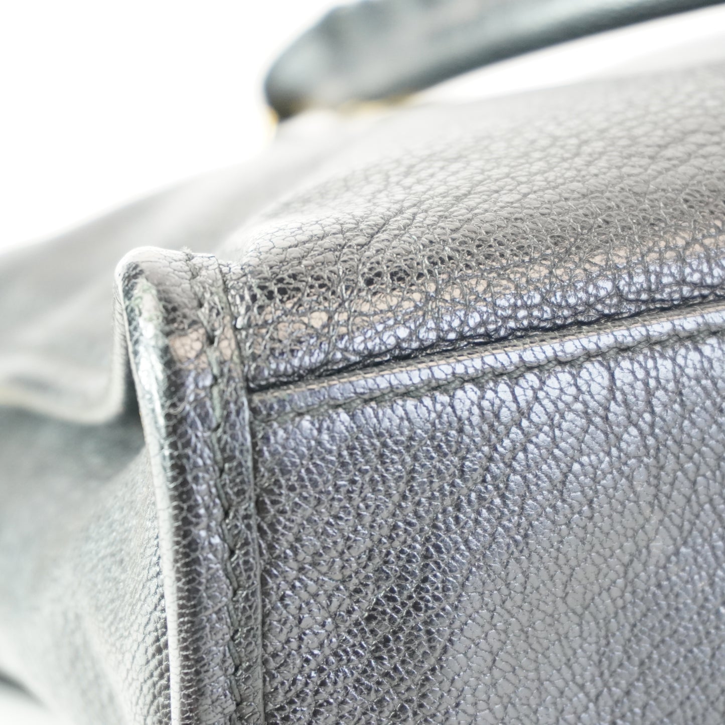 Balenciaga Classic Metallic Edge City Bag GHW Medium