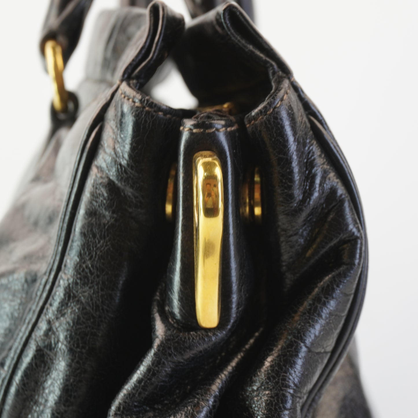 Prada Vitello Shine Black